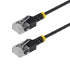 StarTech.com 1.5m Ultra Slim Cat6a UTP Patch Cable - RJ-45 Male to RJ-45 Male - Blue