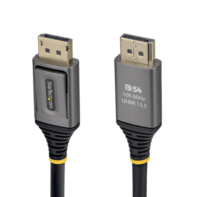 StarTech.com 0.5m DisplayPort 2.1 kaabel - DP54 - DisplayPort isane isane - must