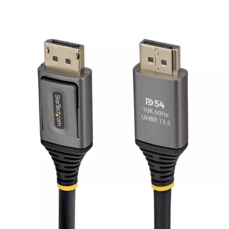 StarTech.com 0.5m DisplayPort 2.1 kaabel - DP54 - DisplayPort isane isane - must