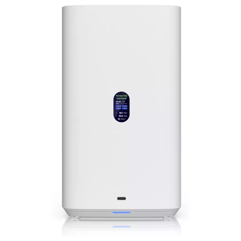 Ubiquiti UNAS-4-W 4-kohaline NAS-server, valge, 4GB RAM, 2.5GbE, 10GbE