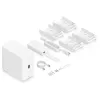 Ubiquiti UNAS-4-W 4-kohaline NAS-server, valge, 4GB RAM, 2.5GbE, 10GbE