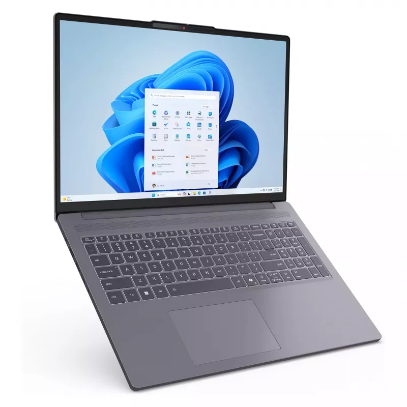 Lenovo IdeaPad Slim 3 16ARP10 83K800EMGE sülearvuti, 16-tolline WUXGA IPS, AMD Ryzen 7 170, 16GB DDR5, 512GB SSD, Ilma operatsioonisüsteemita, saksa klaviatuur