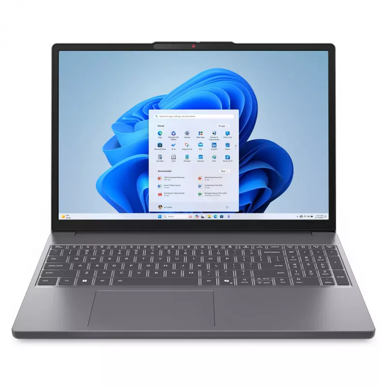 Lenovo IdeaPad 3 Slim 17 inch sülearvuti - AMD Ryzen 7 7730U, 16GB RAM, 512GB SSD, Windows 11 Home, Arctic Grey