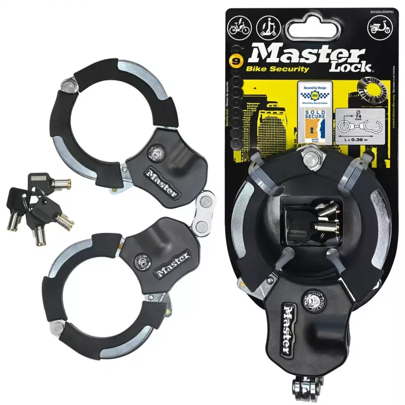 Master Lock Street Cuff Handcuff Lock - 8200EURDPRO