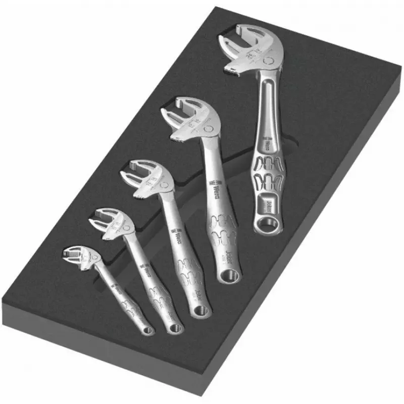 Wera Joker 05150122001 iseseisvalt reguleeruv harkvõtmete komplekt 5-osaline 7-24 mm
