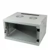 ALLNET 19 inch seinakapp võrguseadmetele 4U 1-osaline 594x541mm helehall SMQ seeria