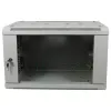 ALLNET 19 inch seinakapp 9U 1-osaline sügavus 450mm helehall lamepakend SMA seeria