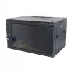 ALLNET 19 inch seinakapp 15U üheosaline 600mm sügavus must lamepakend SMA seeria