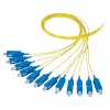EFB Elektronik FTTH Pigtail SC/APC OS2 G.657.A2 9/125µm Yellow 2m