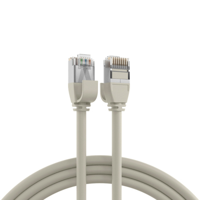 EFB Elektronik RJ45 Patch-kaabel Cat.6A U/FTP TPE 4mm Ultraflex Hall 1m