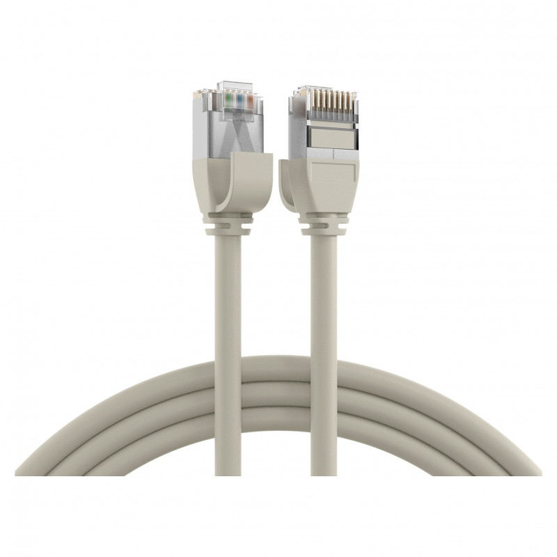 EFB Elektronik RJ45 Patch-kaabel Cat.6A U/FTP TPE 4mm Ultraflex Hall 1m
