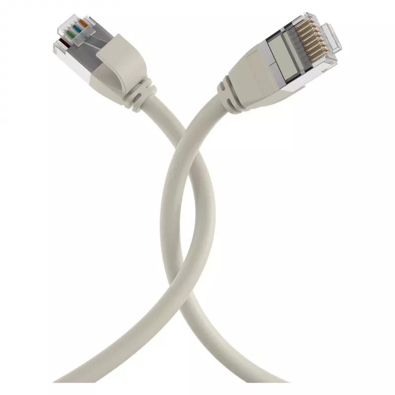EFB Elektronik RJ45 Patch-kaabel Cat.6A U/FTP TPE 4mm Ultraflex Hall 1m