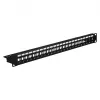 EFB Jaotuspanee 19 inch 1U 24-porti varjestatud Cat.6A must RAL9005