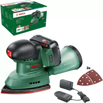 Bosch EasySander 18V-8 Juhtmeta mitmeotstarbeline lihvmasina komplekt 2.0Ah POWER FOR ALL
