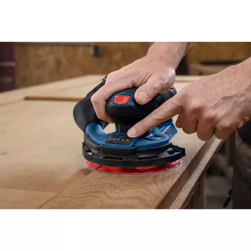 Bosch Professional GEX 12V-150-3 Juhtmeta Ekstsentriklihvija (12V, 150 mm, harjadeta EC-mootor, L-BOXX-is)