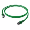 EasyLan FlexBoot Cat.6A S/FTP Patch-kaabel, roheline, 0,50 m