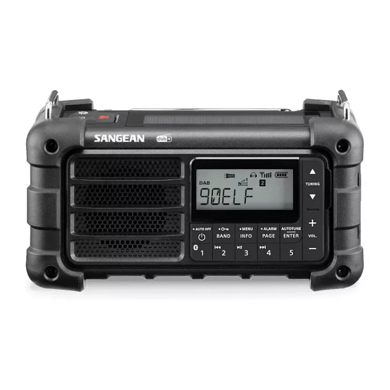 Sangean MMR-99 DAB Must Hädaraadio/Käsitsi veetav/Päikeseraadio