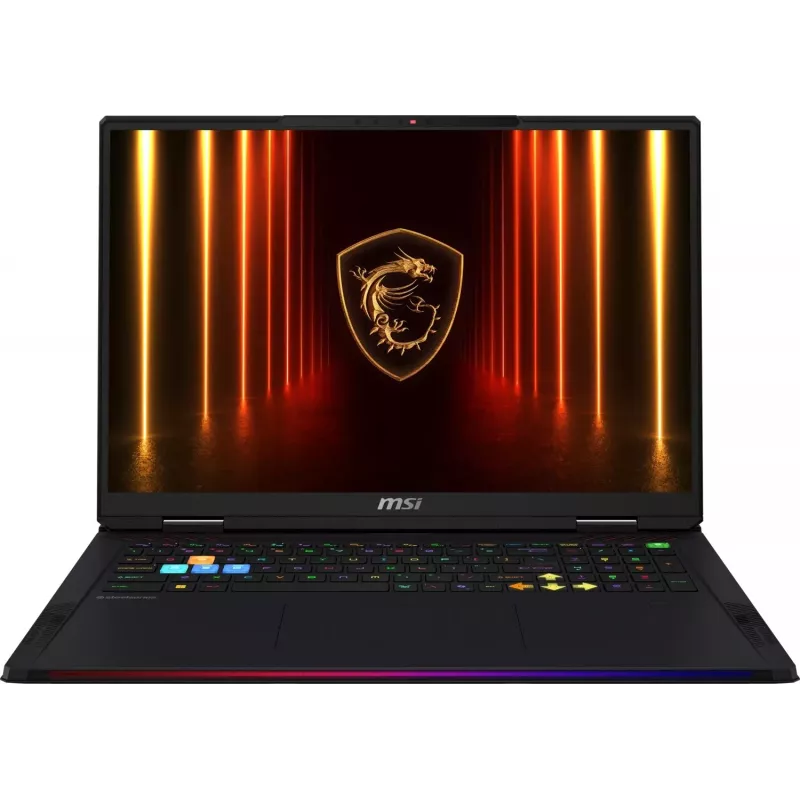 MSI Raider A18 HX A9WIG-263 mängusülearvuti - AMD Ryzen 9 9955HX3D, 32GB RAM, 2TB SSD, RTX 5080, 18 inch UHD+ 120Hz, Wi-Fi 7, Bluetooth, must