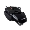 Mad Catz THE AUTHENTIC R.A.T. 1+ Gaming Mouse (MR01MCINBL000-0) - Must/Punane