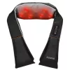 RENPHO U-Neck 1 Shiatsu kaela- ja õlamassaažiseade soojendusega, 8 kahesuunalist pöörlevat sõlme, 3 kiirustaset, must