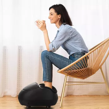 RENPHO Shiatsu Foot Massager for Plantar Fasciitis, Black