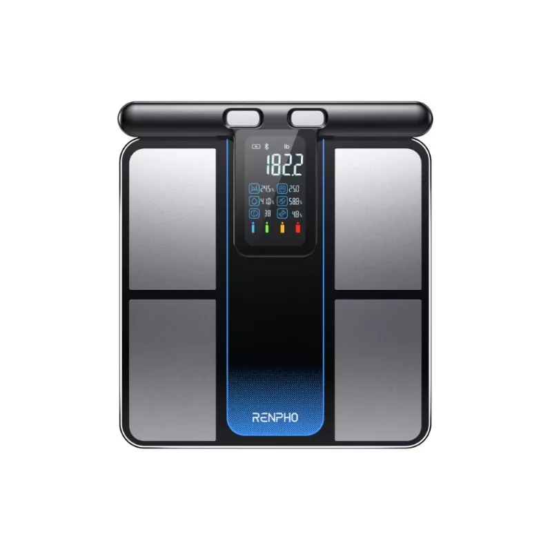 RENPHO Morpho Scan MSC01 Body Composition Scale with Retractable Handle, Wi-Fi & Bluetooth, Black