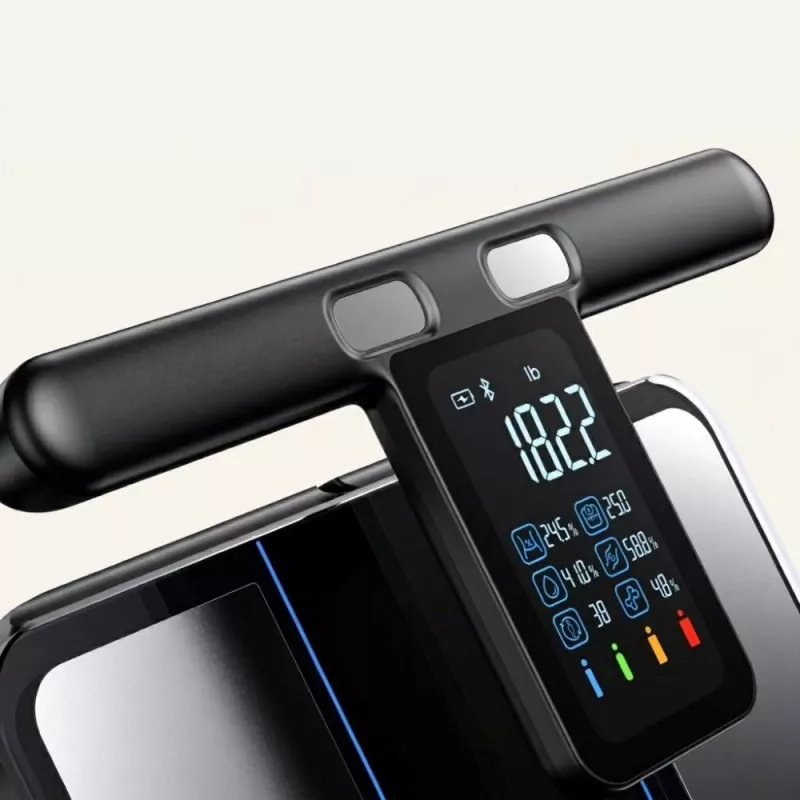 RENPHO Morpho Scan MSC01 Body Composition Scale with Retractable Handle, Wi-Fi & Bluetooth, Black