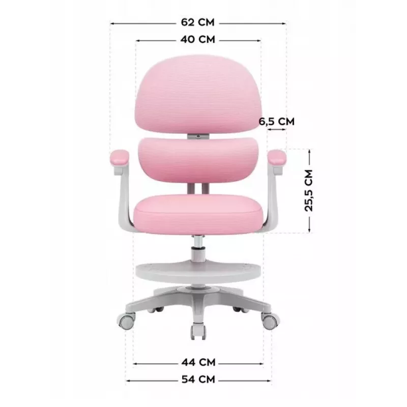 MARK ADLER Junior 4.4 Pink Pöörlev Lauatool