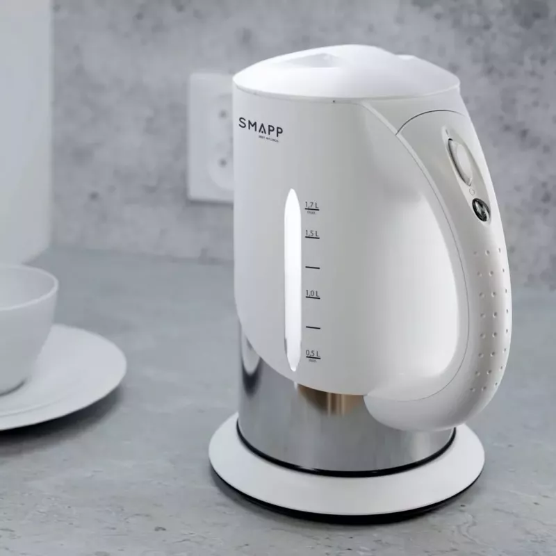 Juhtmevaba veekeetja 1.7L SMAPP Valge