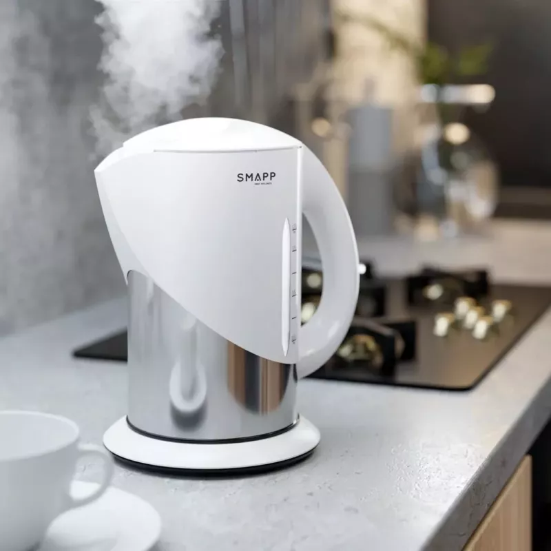 Juhtmevaba veekeetja 1.7L SMAPP Valge