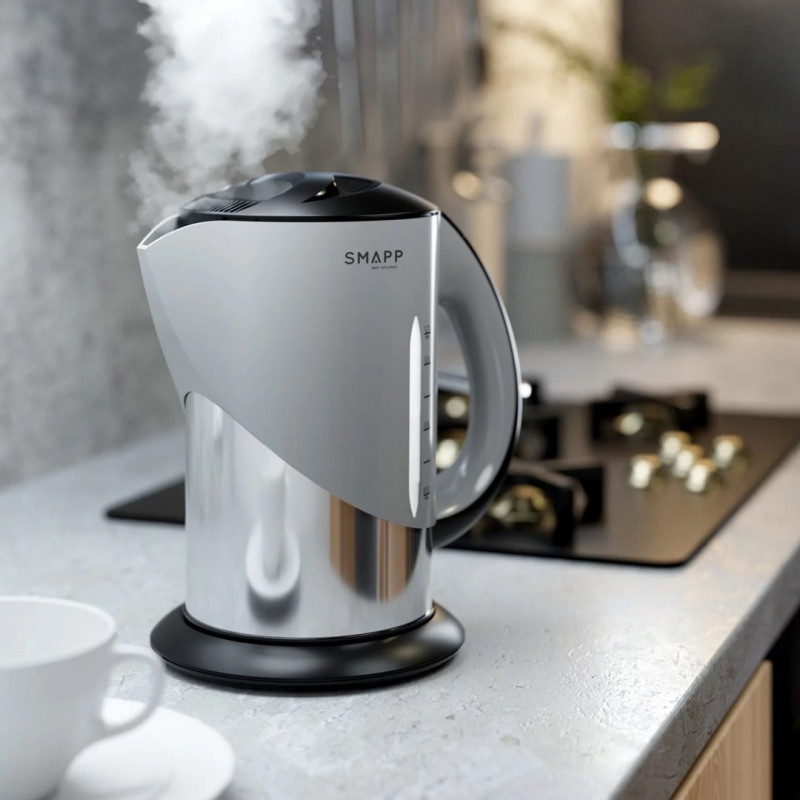 Juhtmevaba veekeetja 1.7L SMAPP Graphite