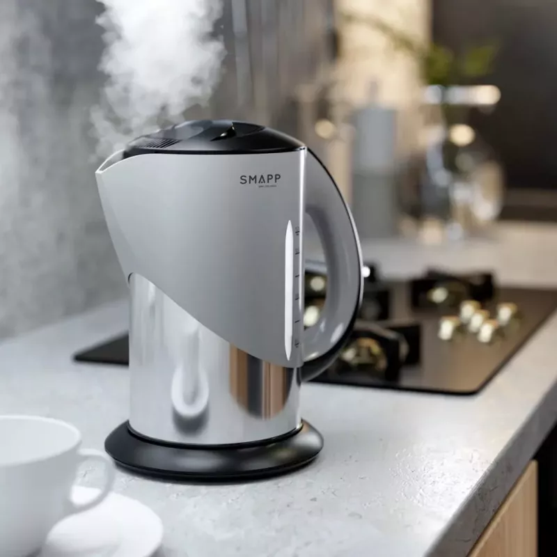 Juhtmevaba veekeetja 1.7L SMAPP Graphite