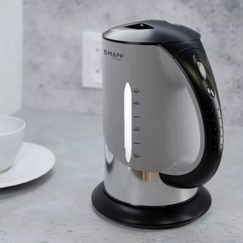 Juhtmevaba veekeetja 1.7L SMAPP Graphite