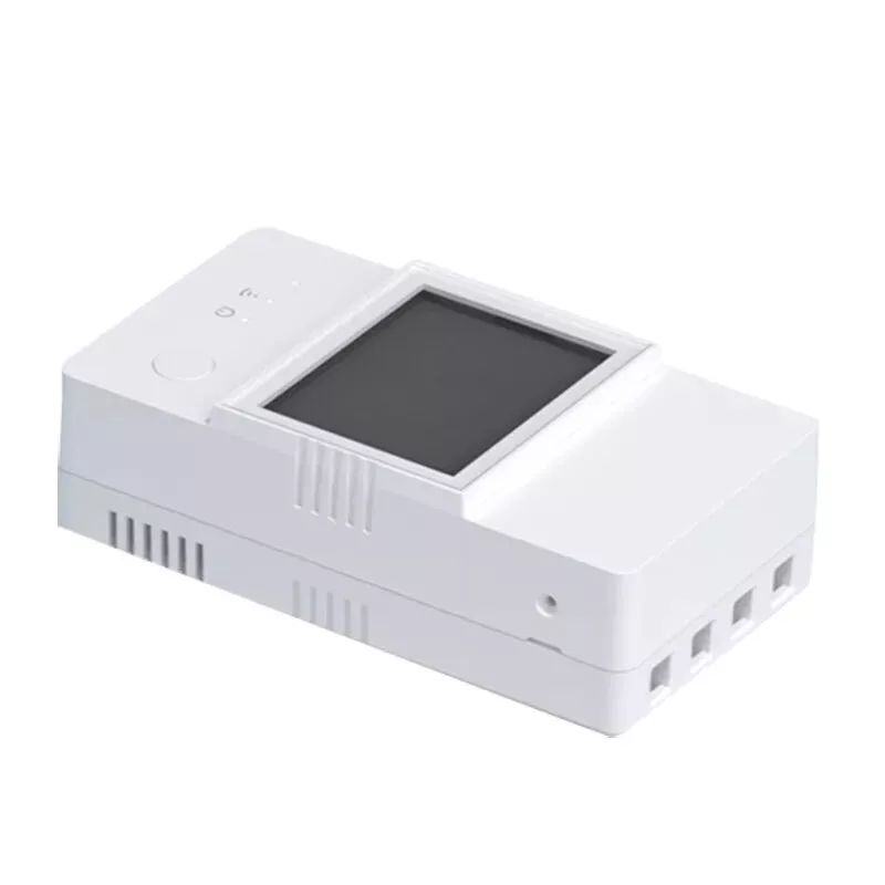 Sonoff POWR316D WiFi nutikas voolumõõtur lüliti energiamonitooringuga, 16A, 3500W, LCD-ekraan, töötab Alexaga ja Google Home'iga