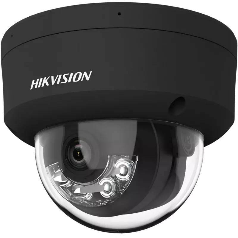 Hikvision DS-2CD2143G2-LIS2U(2,8mm)(BLACK) 4MP AcuSense Kupliga IP Turvakaamera, 2,8mm fikseeritud objektiiv, must