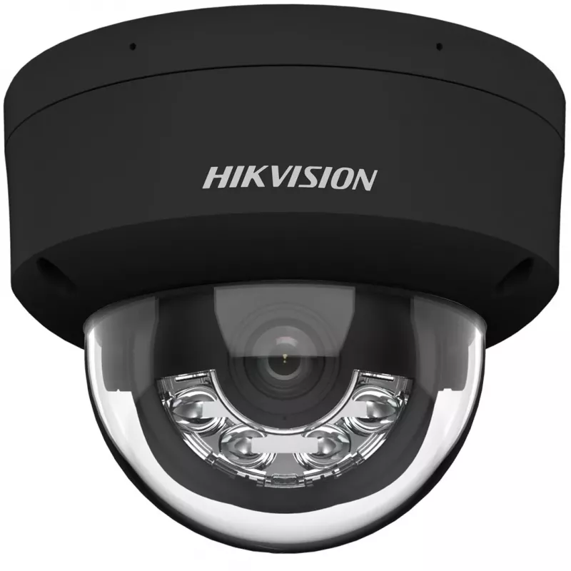 Hikvision DS-2CD2143G2-LIS2U(2,8mm)(BLACK) 4MP AcuSense Kupliga IP Turvakaamera, 2,8mm fikseeritud objektiiv, must
