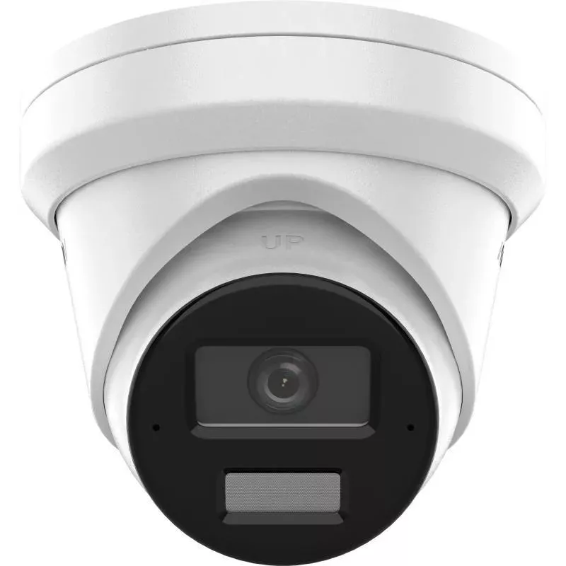 Hikvision DS-2CD2343G2-LI2U 4MP AcuSense Turret IP-kaamera nutika hübriidvalgusega, 2.8 mm