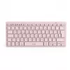 Inateck Bluetooth Keyboard QWERTZ Pink - Slim Portable Keyboard for Windows, macOS, iOS, Android