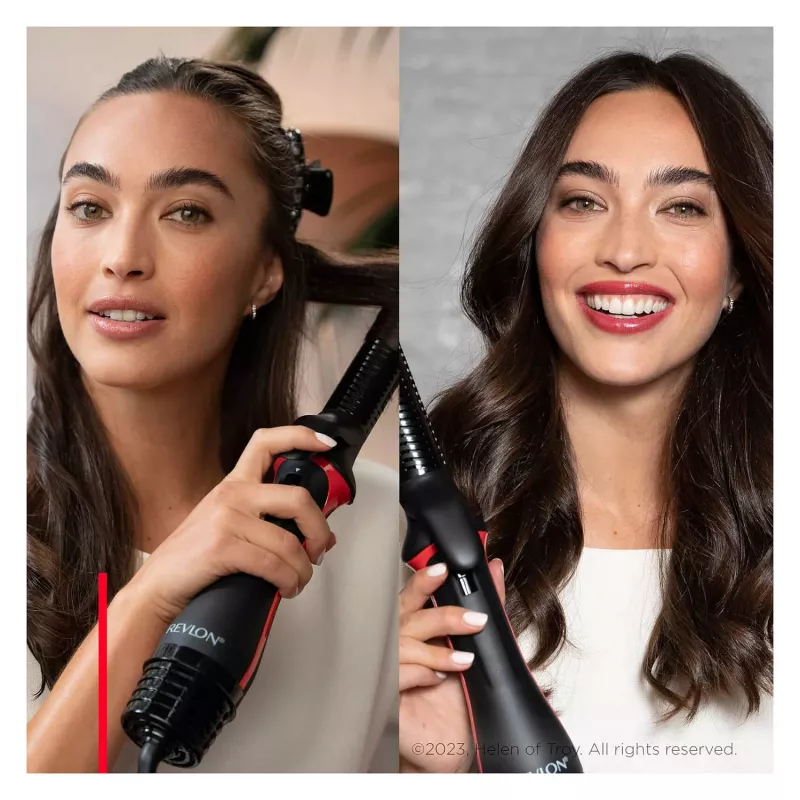 REVLON juuste kuivati ja mitmestilija One-Step OneStep Must Punane (RVDR5333E)