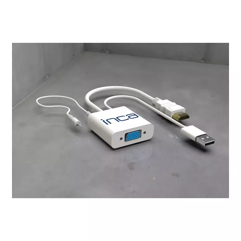 INCA VGA to HDMI + USB + Audio Converter IVTH-01