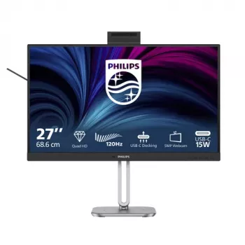 Philips 27B2U4601H 4000 Series 27-tolline IPS QHD monitor USB-C 90W PD, veebikaamera ja KVM-iga
