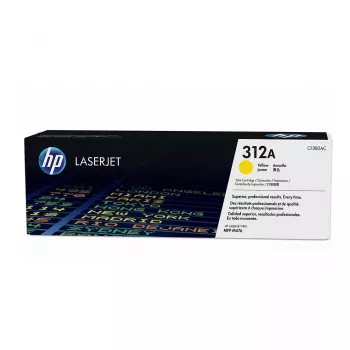 HP 312A (CF382AC) originaalne toonerikassett, kollane, 2700 lehekülge