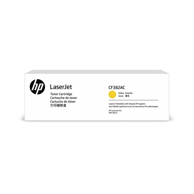 HP 312A (CF382AC) originaalne toonerikassett, kollane, 2700 lehekülge