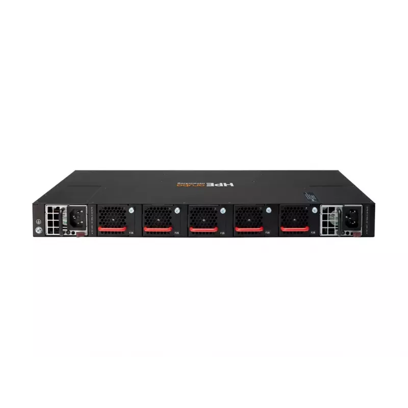 HPE Aruba 8320 48-Port 10GbE SFP+ ja 6-Port 40GbE QSFP+ hallatav Layer 3 lüliti 2x 400W toiteploki, 5x ventilaatori, riiulikomplekti ja TAA vastavusega