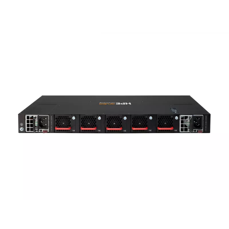 HPE Aruba 8320 48-Port 10GbE SFP+ ja 6-Port 40GbE QSFP+ hallatav Layer 3 lüliti 2x 400W toiteploki, 5x ventilaatori, riiulikomplekti ja TAA vastavusega