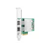 HP QL41232HLCU võrguadapter - PCIe 3.0 x8 10GbE/25GbE SFP28 kahe pordiga