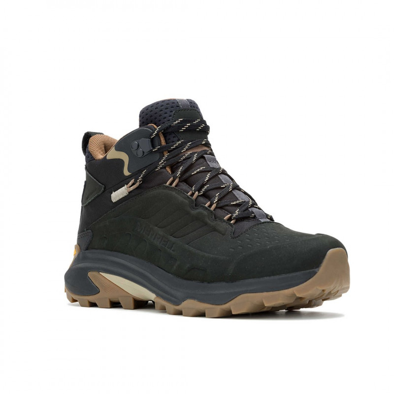 Merrell Moab Speed 2 Leather Mid Hiking Boots - Must - US Meeste 10.5