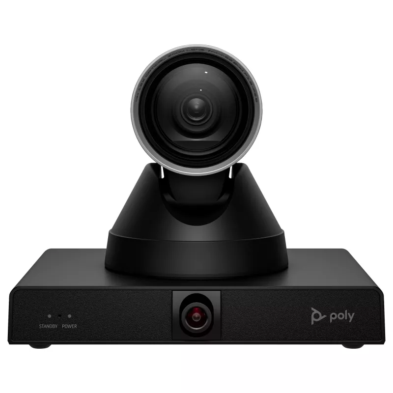 Poly Studio E60 PTZ konverentsikaamera - 4K UHD, kahekordne 8MP, PoE+