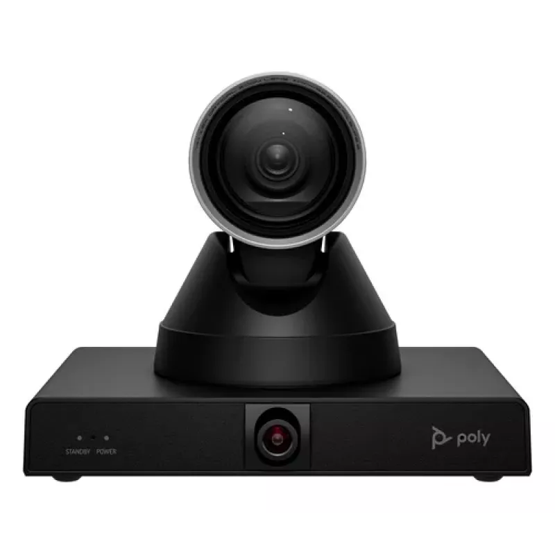 Poly Studio E60 PTZ konverentsikaamera - 4K UHD, kahekordne 8MP, PoE+