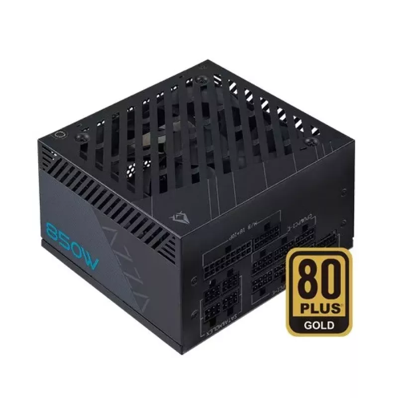 AZZA PSAZ-850G 850W Täielikult Modulaarne ATX 3.1 PCIe 5.1 80+ Gold Toiteplokk